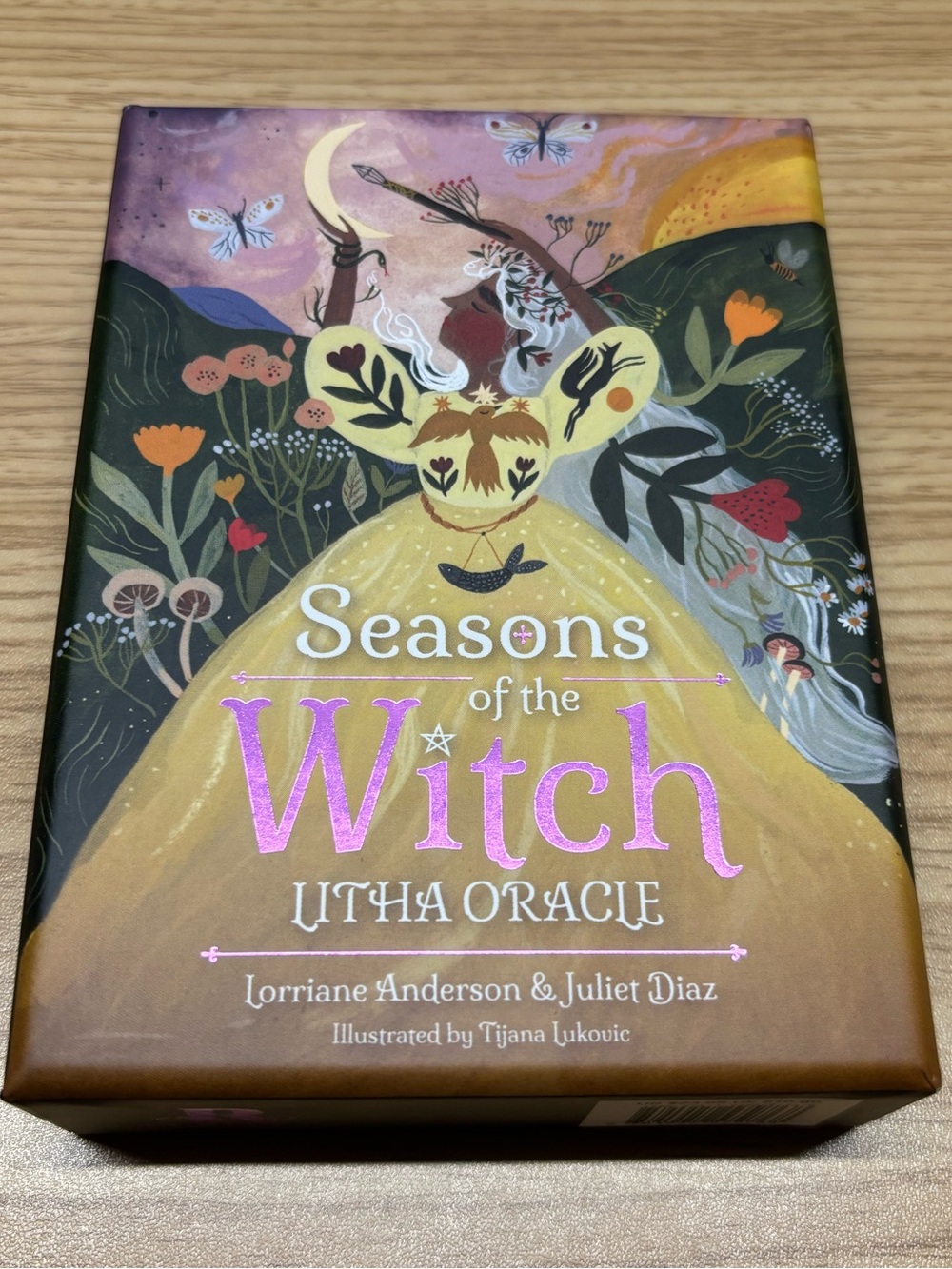 Seasons of the Witch Litha Oracle Deck - Yellow Cover